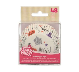 Funcakes FunCakes Baking Cups Halloween pk/48
