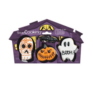 scrapcooking Scrapcooking Cookie Cutter Halloween Set/4