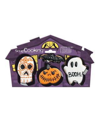 scrapcooking Scrapcooking Cookie Cutter Halloween Set/4