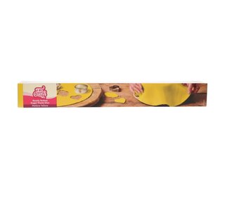 Funcakes FunCakes Ready Rolled Fondant Disc -Mellow Yellow geel -