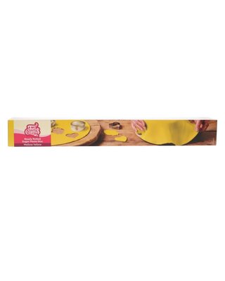 Funcakes FunCakes Ready Rolled Fondant Disc -Mellow Yellow geel -
