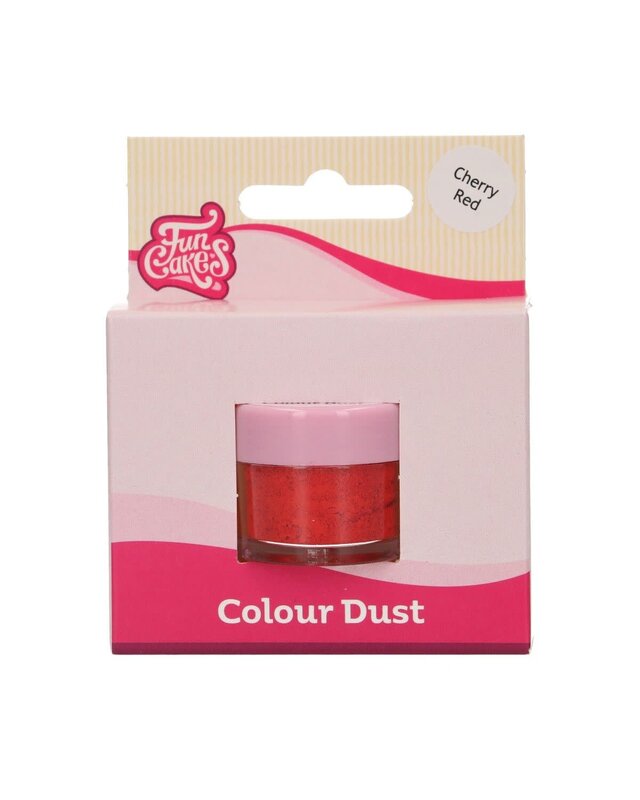 Funcakes FunCakes Dust - Cherry Red