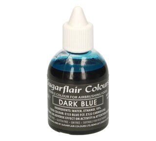 sugarflair Sugarflair Airbrush Colouring -Dark Blue- 60ml