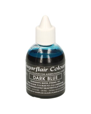 sugarflair Sugarflair Airbrush Colouring -Dark Blue- 60ml