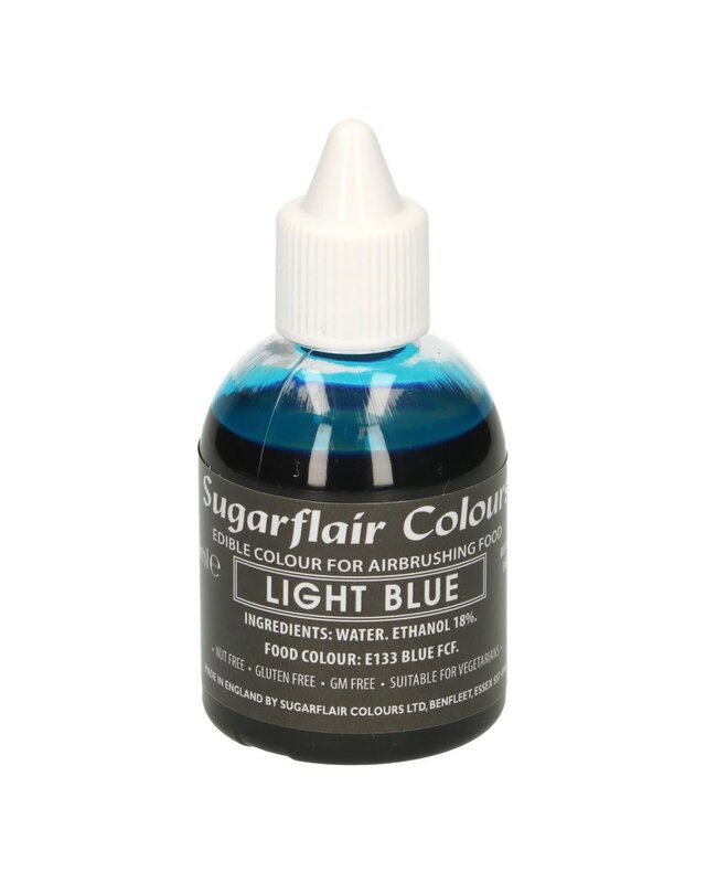 sugarflair Sugarflair Airbrush Colouring -light Blue- 60ml