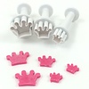 Dekofee Mini Plungers Crowns set/3