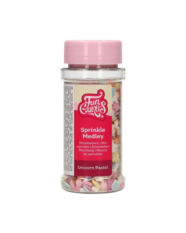 Funcakes FunCakes Sprinkle Medley - Pastel Unicorn 50g