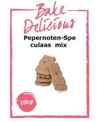 bake delicious BD pepernoten speculaas mix