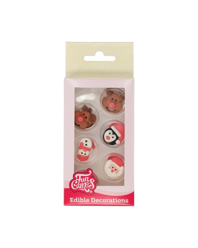 Funcakes FunCakes Suikerdecoratie Kerstmis Set/12