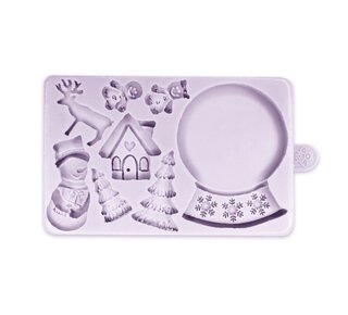 Karen Davies Karen Davies Silicone Mould - Sneeuwbol