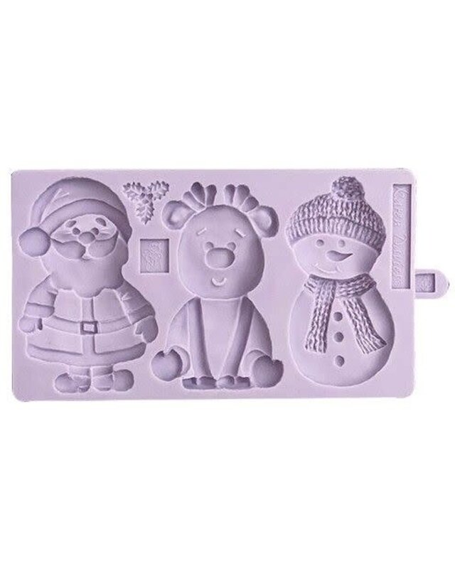 Karen Davies Karen Davies Siliconen Mould - Christmas Cookie