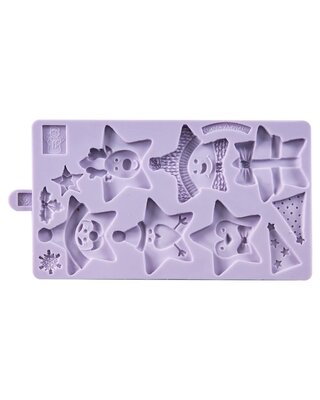 Karen Davies Karen Davies Siliconen Mould - Christmas Stars