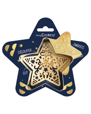 scrapcooking Scrapcooking Cookie Cutter & Embosser Ster