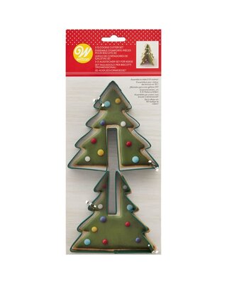 wilton Wilton 3D Cookie Cutter Tree Set/2