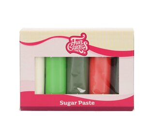 Funcakes FunCakes Fondant Multipack kerst Christmas 5x100g