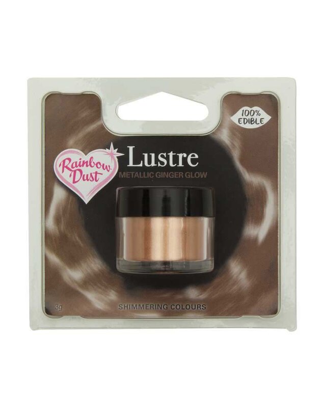 rainbowdust RD Edible Lustre -Dark Gold