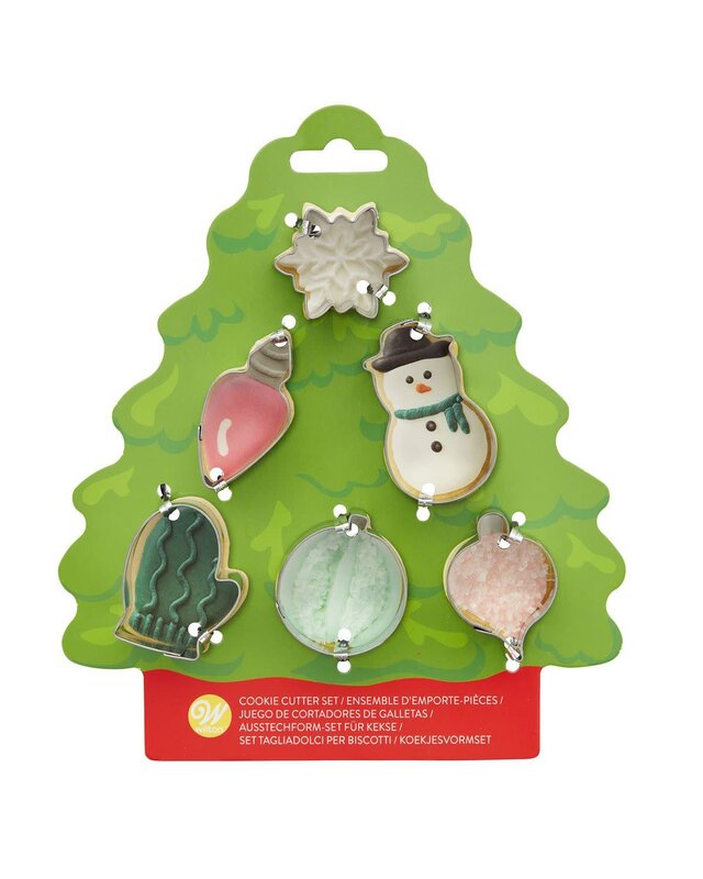 wilton Wilton Cookie Cutter Tree Set/6