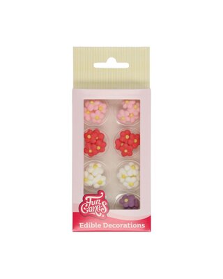 Funcakes FunCakes Suikerdecoratie Kleine Bloemen Set/32
