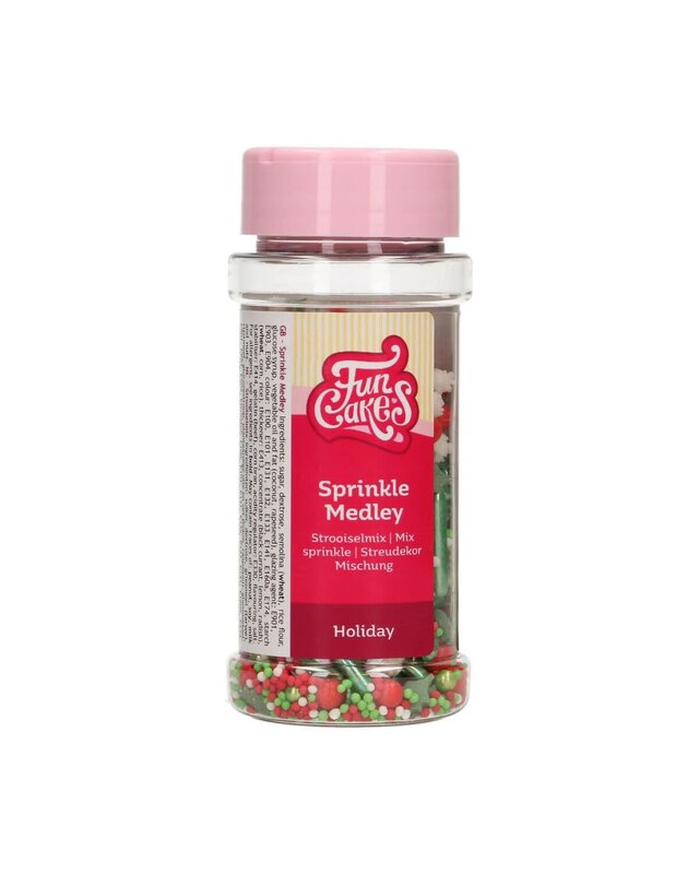 Funcakes FunCakes Sprinkle Medley -Holiday- 65g