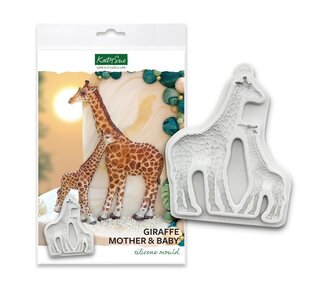 Katy Sue Katy Sue Mould Giraf Moeder en Baby