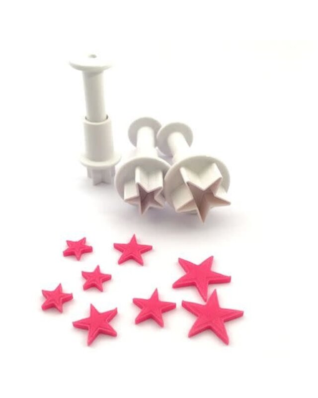 Dekofee Dekofee Mini Plungers Stars set/3