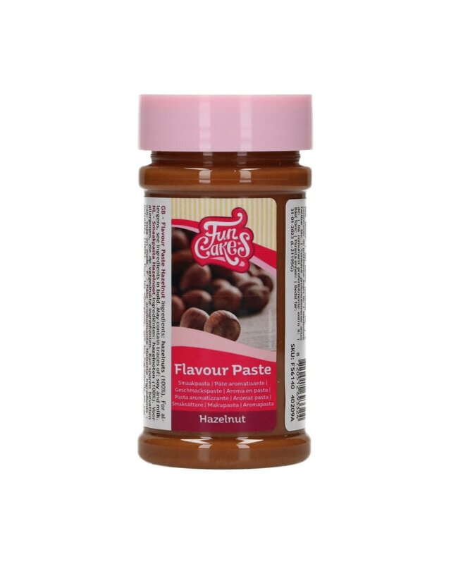 Funcakes Smaakpasta -Hazelnoot- 100g