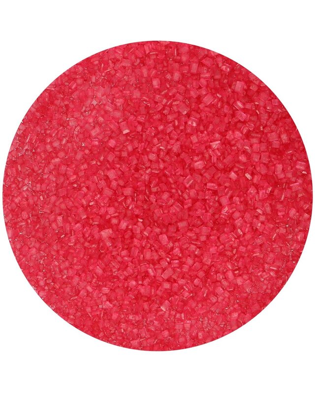 Funcakes FunCakes Gekleurde Suiker -rood - 80g