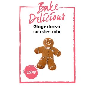 bake delicious gingerbread koekjes mix 250gr