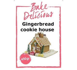bake delicious gingerbread koekjes huis mix 450gr