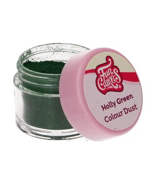 Funcakes Edible FunColours Dust - Holly Green