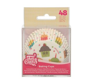 Funcakes FunCakes Baking Cups Cupcake Party pk/48