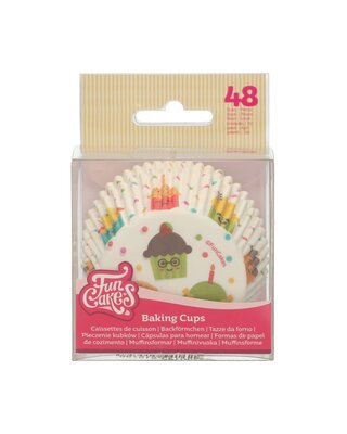 Funcakes FunCakes Baking Cups Cupcake Party pk/48