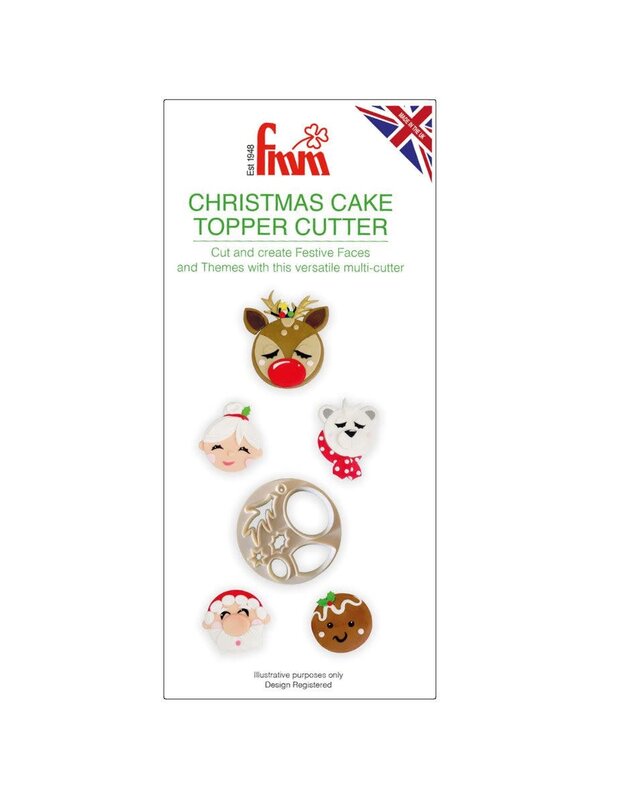 FMM FMM Christmas kerst Cake Topper Cutter
