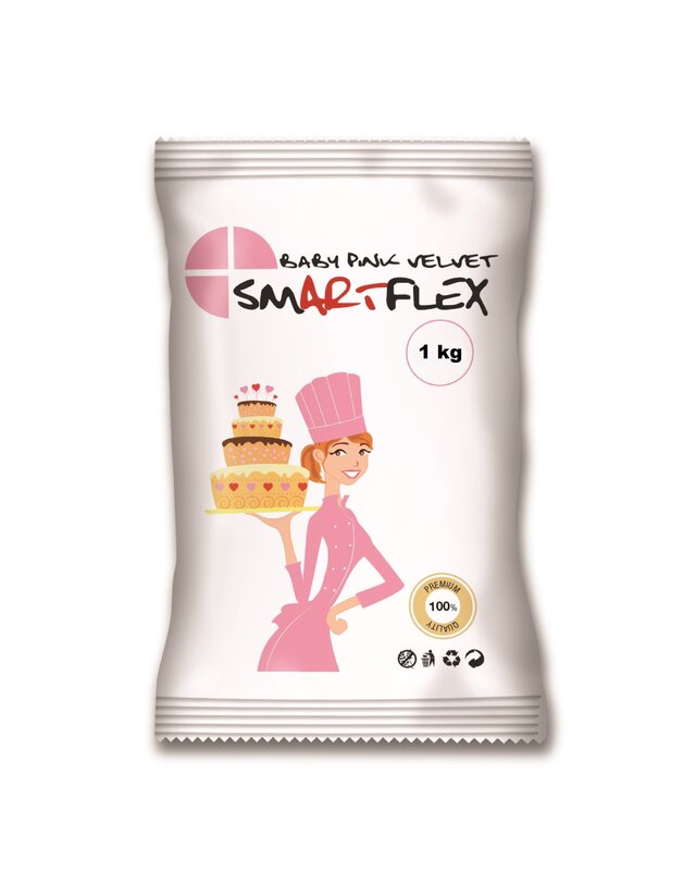 smartflex Smartflex  velvet baby pink roze 1kilo