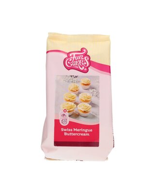 Funcakes Mix voor Swiss Meringue Buttercream 400gr