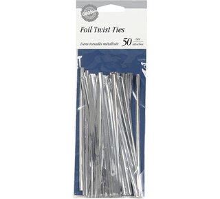 wilton Wilton Foil Twist Ties pk/50