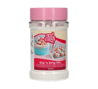 Funcakes FunCakes Mix voor Dip 'n Drip Wit 150g