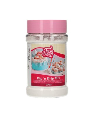 Funcakes FunCakes Mix voor Dip 'n Drip Wit 150g