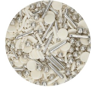 Funcakes FunCakes Sprinkle Medley -Silver Chic- 65g