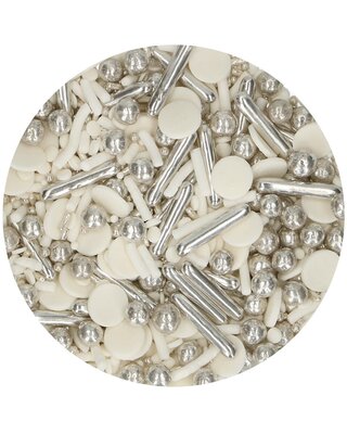 Funcakes FunCakes Sprinkle Medley -Silver Chic- 65g