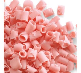 PME Belgische Chocolade krullen Aardbei 85 gram