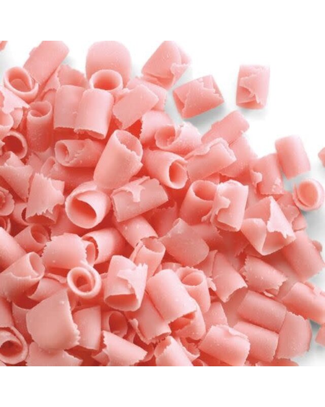 PME Belgische Chocolade krullen Aardbei 85 gram