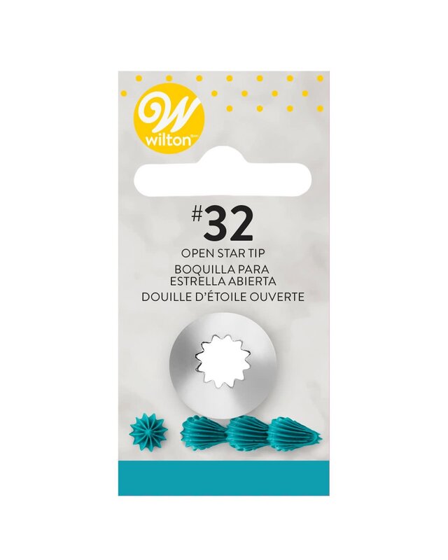 wilton Wilton Decorating Tip #032 Open Star Carded