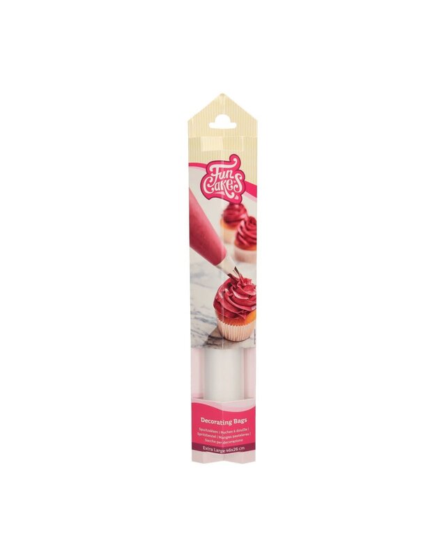 Funcakes FunCakes Spuitzakken 46 cm, 10 stuks