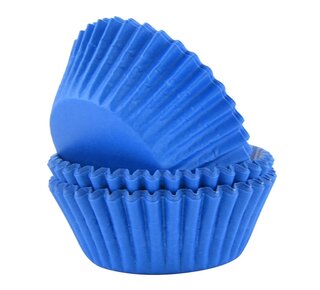 PME PME Baking Cups blauw blue pk/60