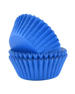 PME PME Baking Cups blauw blue pk/60