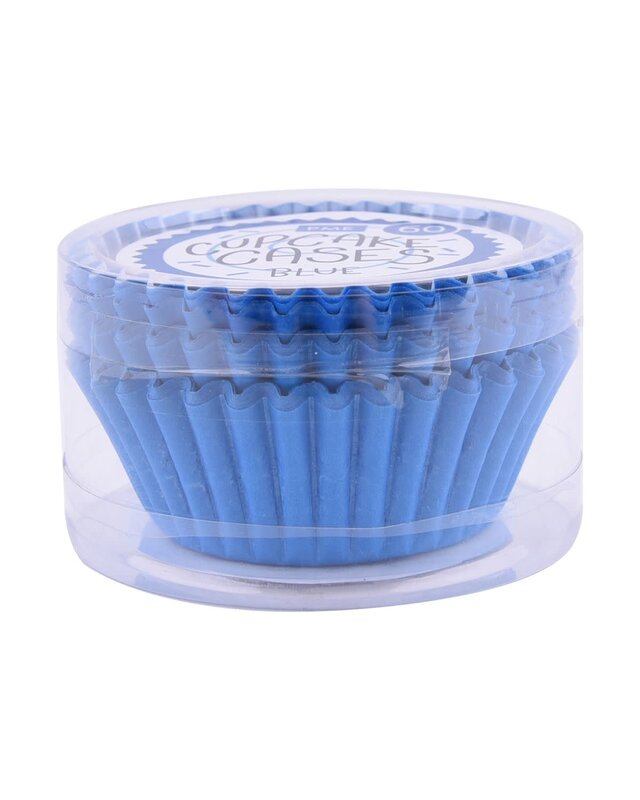 PME PME Baking Cups blauw blue pk/60