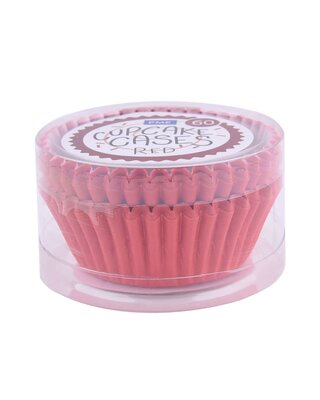 PME PME Baking Cups rood red pk/60