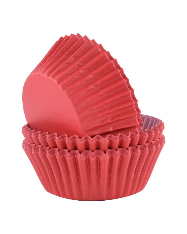 PME PME Baking Cups rood red pk/60