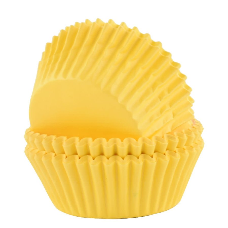 PME Baking Cups geel yellow  pk/60-2